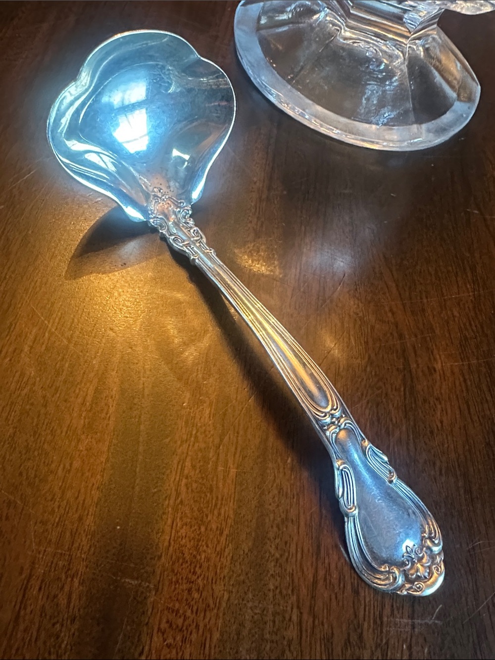 Sterling Silver Gotham Chantilly Gravy/Serving Ladle